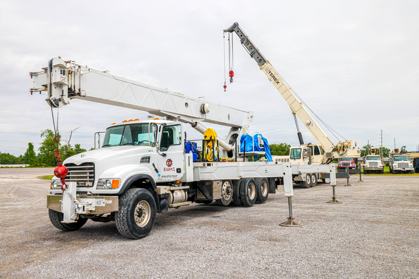 Crane equipment at Extreme Welding and Machine Services